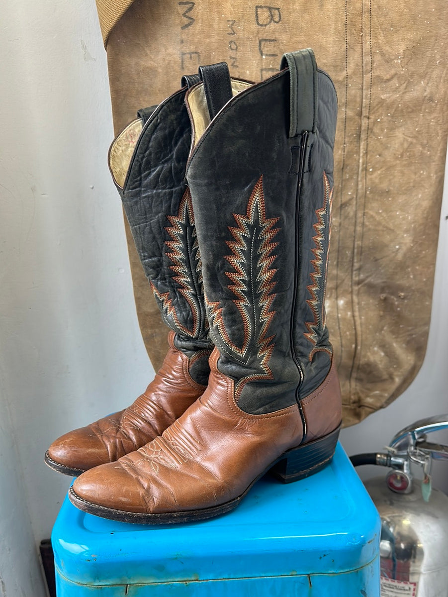 Leather Boots, Ropers, 7.5 Boots, selling Riding Boots, Western Boots, Larry Mahan Boots