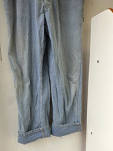 Load image into Gallery viewer, 1960s/70s Big Smith Hickory Striped Overalls
