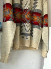 Load image into Gallery viewer, 1970s Pendleton Aztec Crewneck Sweater
