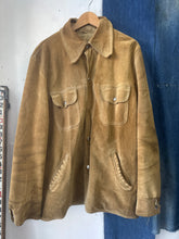 Load image into Gallery viewer, 1960s Sears Suede Jacket w/ Attached Vest - 46 Tall
