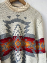 Load image into Gallery viewer, 1970s Pendleton Aztec Crewneck Sweater
