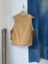 Load image into Gallery viewer, 1970s Suede Shearling Vest
