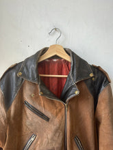 Load image into Gallery viewer, 1960s/70s Mixed Suede Leather Moto Jacket
