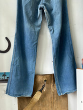 Load image into Gallery viewer, 1970s Flare Denim 28×30
