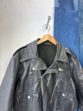 Load image into Gallery viewer, 1960s Cowhide Motorcycle Jacket
