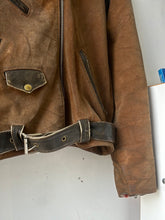 Load image into Gallery viewer, 1960s/70s Mixed Suede Leather Moto Jacket
