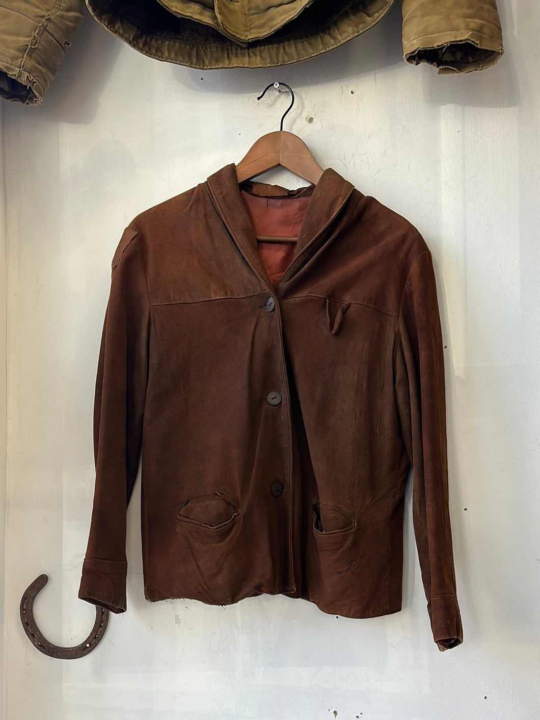 1940s Vascelli Leather Jacket