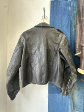 Load image into Gallery viewer, 1960s Cowhide Motorcycle Jacket
