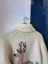 Load image into Gallery viewer, 1960s Curling Sweater - Deer
