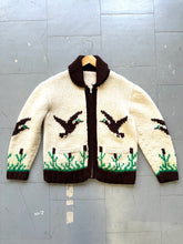 Load image into Gallery viewer, 1960s Geese Cowichan Sweater
