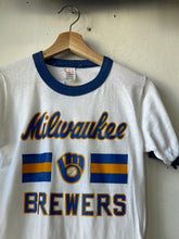 Load image into Gallery viewer, 1980s Milwaukee Brewers Ringer Tee
