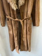 Load image into Gallery viewer, 1970s Argentian Leather and Shearling Coat
