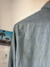 Load image into Gallery viewer, 1960s USN Chambray Long Sleeve
