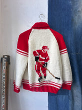 Load image into Gallery viewer, 1970s Cowichan Sweater - Hockey
