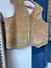 Load image into Gallery viewer, 1970s Sears Suede Shearling Vest
