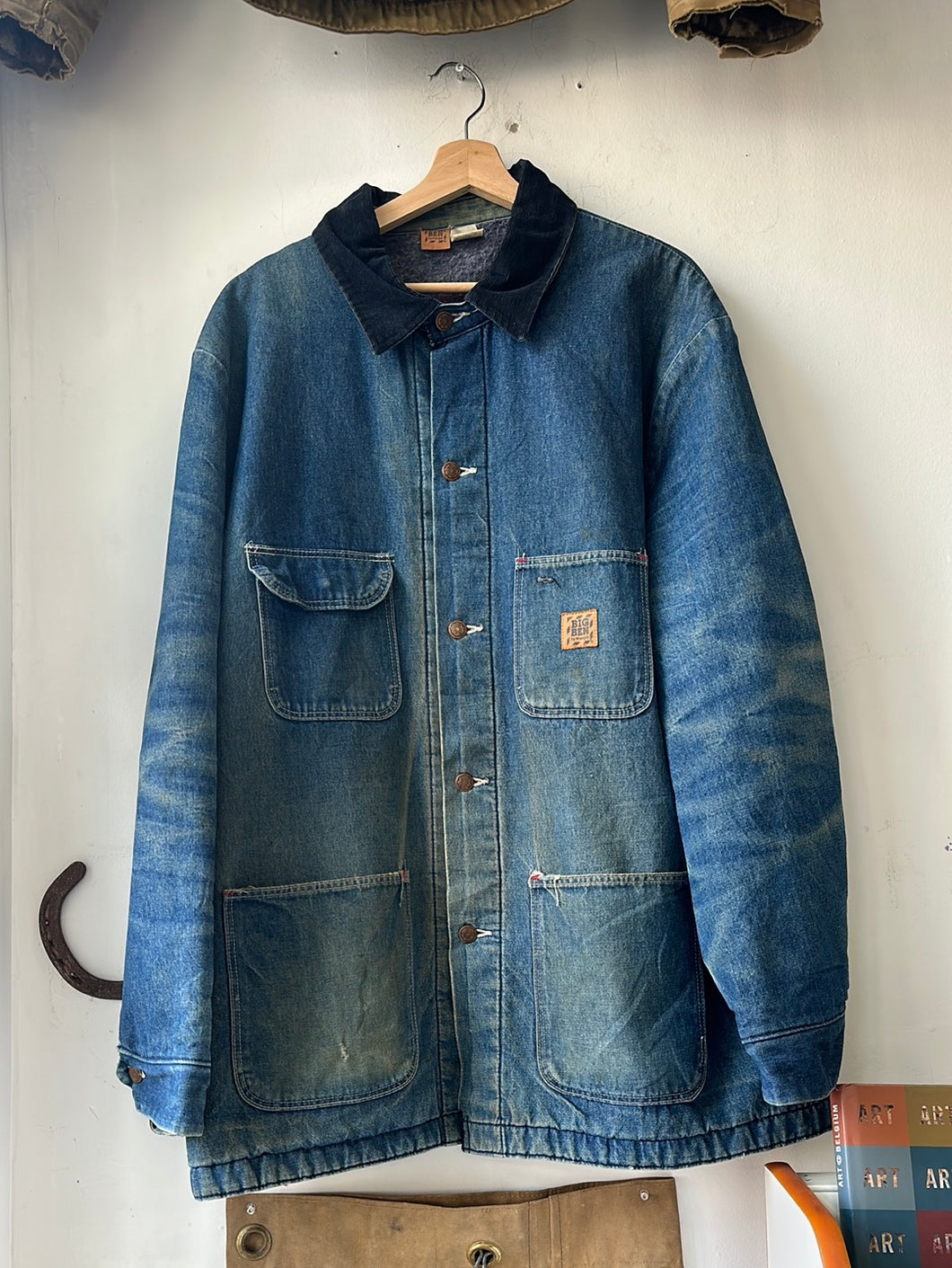 1970s Big Ben Blanket-Lined Denim Coat