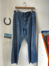 Load image into Gallery viewer, 1980s USN Denim 33”x28.5”
