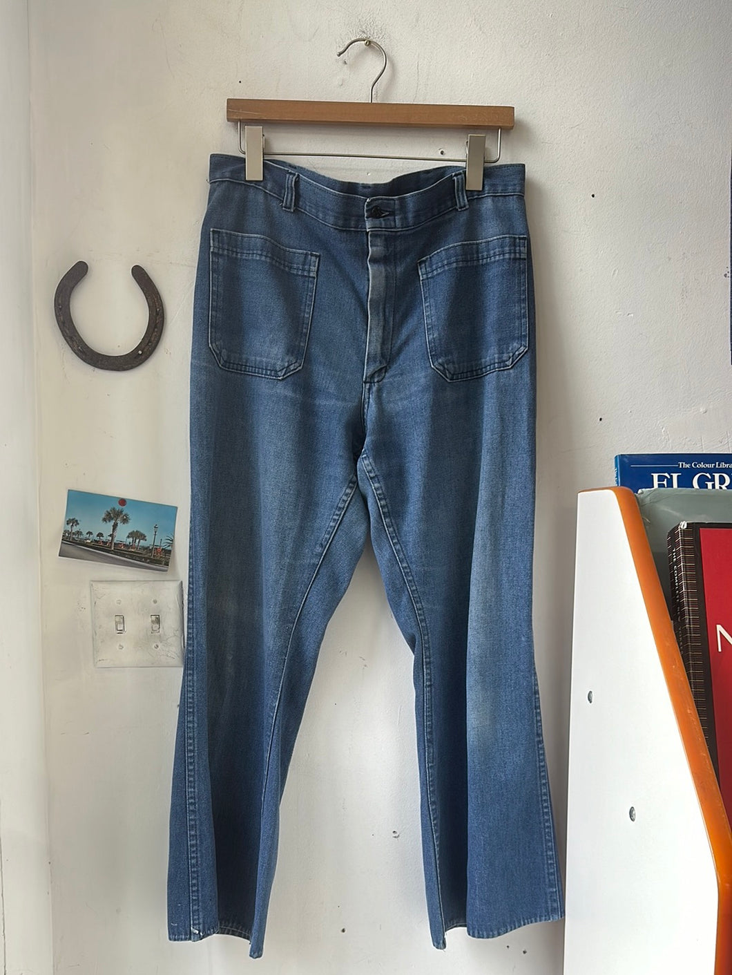 1980s USN Denim 33”x28.5”