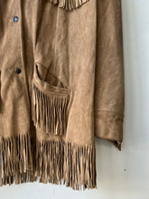 Load image into Gallery viewer, 1960s Excelled Suede Fringe Jacket
