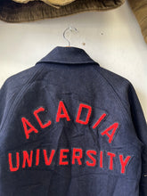Load image into Gallery viewer, 1980s Murray  Randolph Letterman Jacket “Acadia University”L
