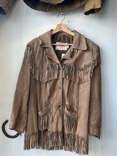 Load image into Gallery viewer, 1960s Excelled Suede Fringe Jacket
