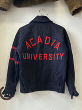 Load image into Gallery viewer, 1980s Murray  Randolph Letterman Jacket “Acadia University”L
