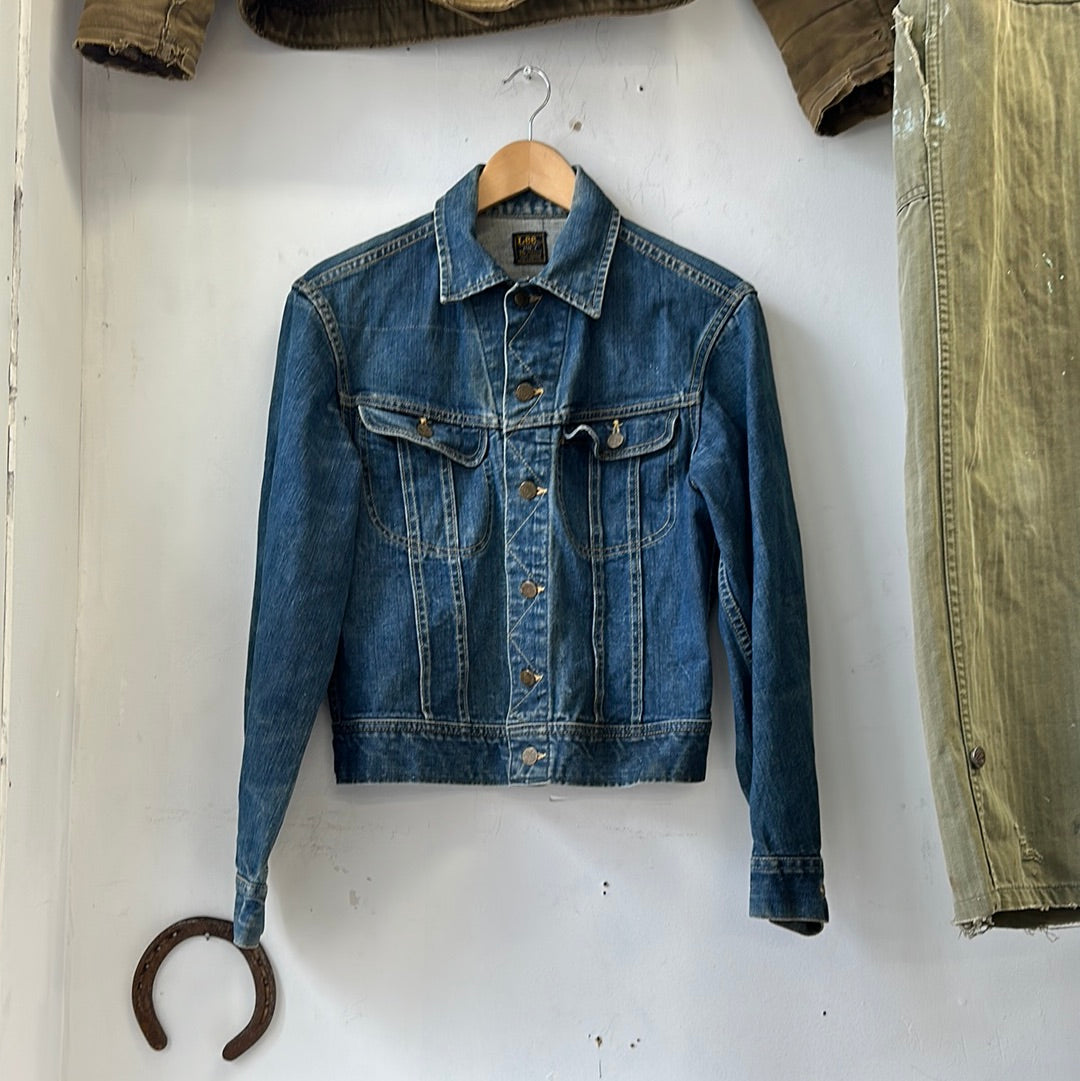 1970s Lee 101-J Sanforized Denim Jacket - 36 – Coffee and Clothing