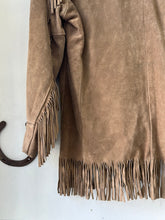 Load image into Gallery viewer, 1960s Excelled Suede Fringe Jacket
