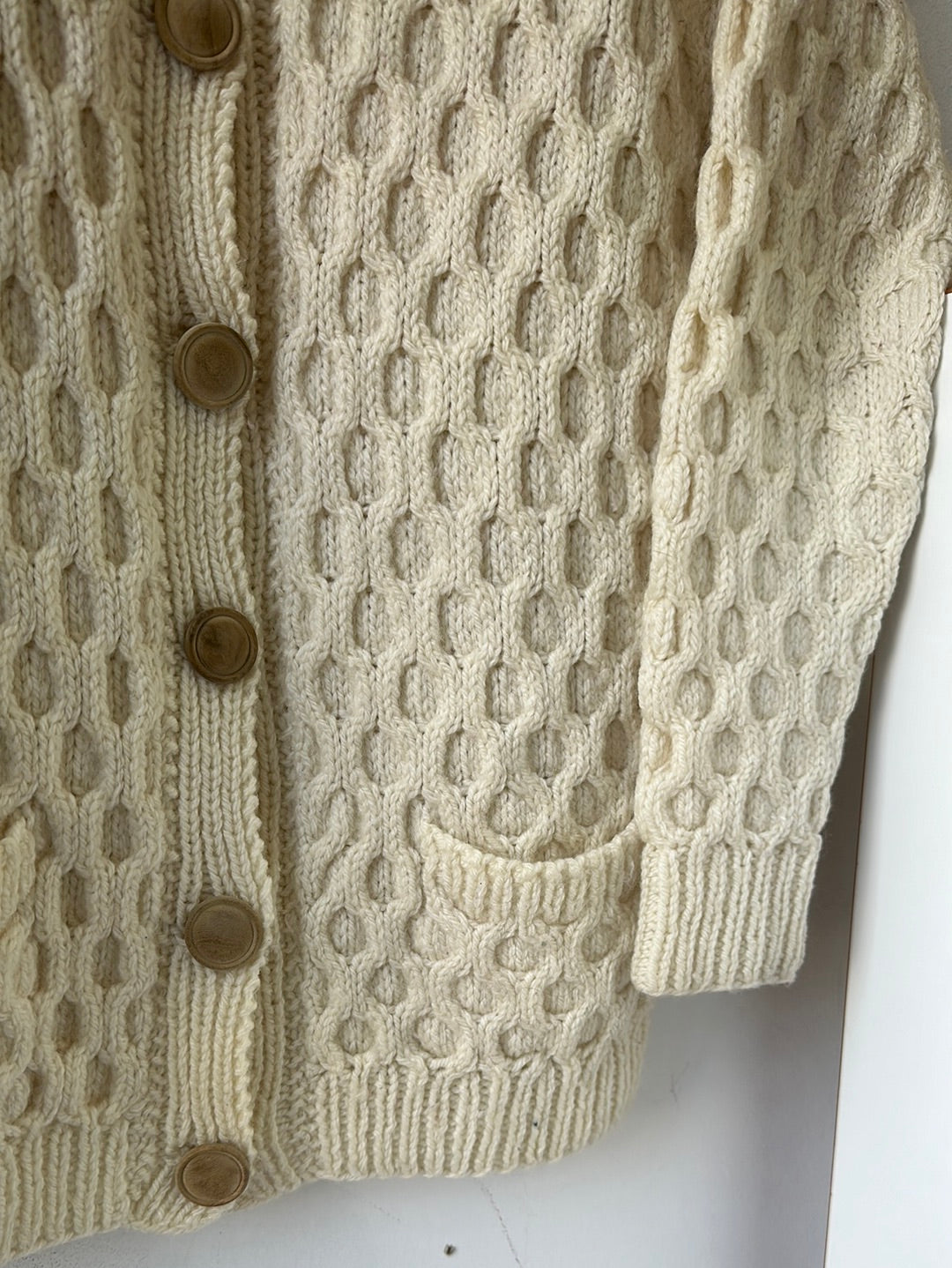 Irish wool cardigan best sale