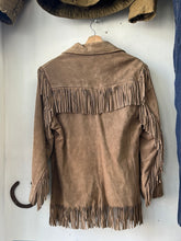 Load image into Gallery viewer, 1960s Excelled Suede Fringe Jacket
