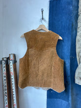 Load image into Gallery viewer, 1960s Mexican Suede Shearling Vest
