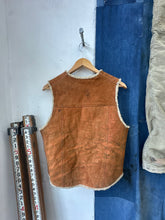 Load image into Gallery viewer, 1960s Suede Shearling Vest
