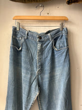 Load image into Gallery viewer, 1970s Flare Denim 28×30
