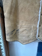 Load image into Gallery viewer, 1970s Sears Suede Shearling Vest
