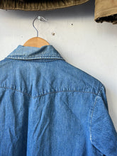 Load image into Gallery viewer, 1970s Montgomery Ward Denim Shirt
