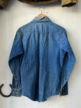 Load image into Gallery viewer, 1970s Montgomery Ward Denim Shirt
