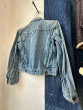 Load image into Gallery viewer, 1960s Roadrunner Flannel Lined Denim Jacket
