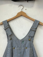 Load image into Gallery viewer, 1960s/&#39;70s OshKosh B’gosh Hickory Stripe Union Made Sanforized Overalls
