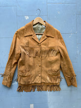 Load image into Gallery viewer, 1950s/60s Fringe Leather Jacket
