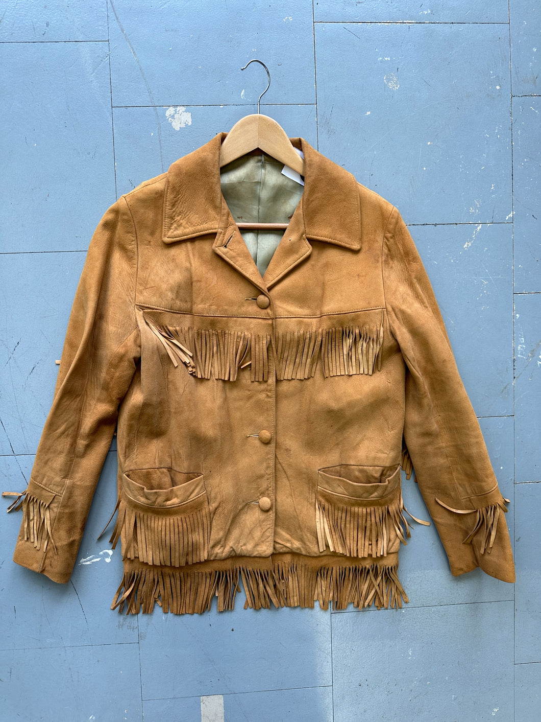 1950s/60s Fringe Leather Jacket