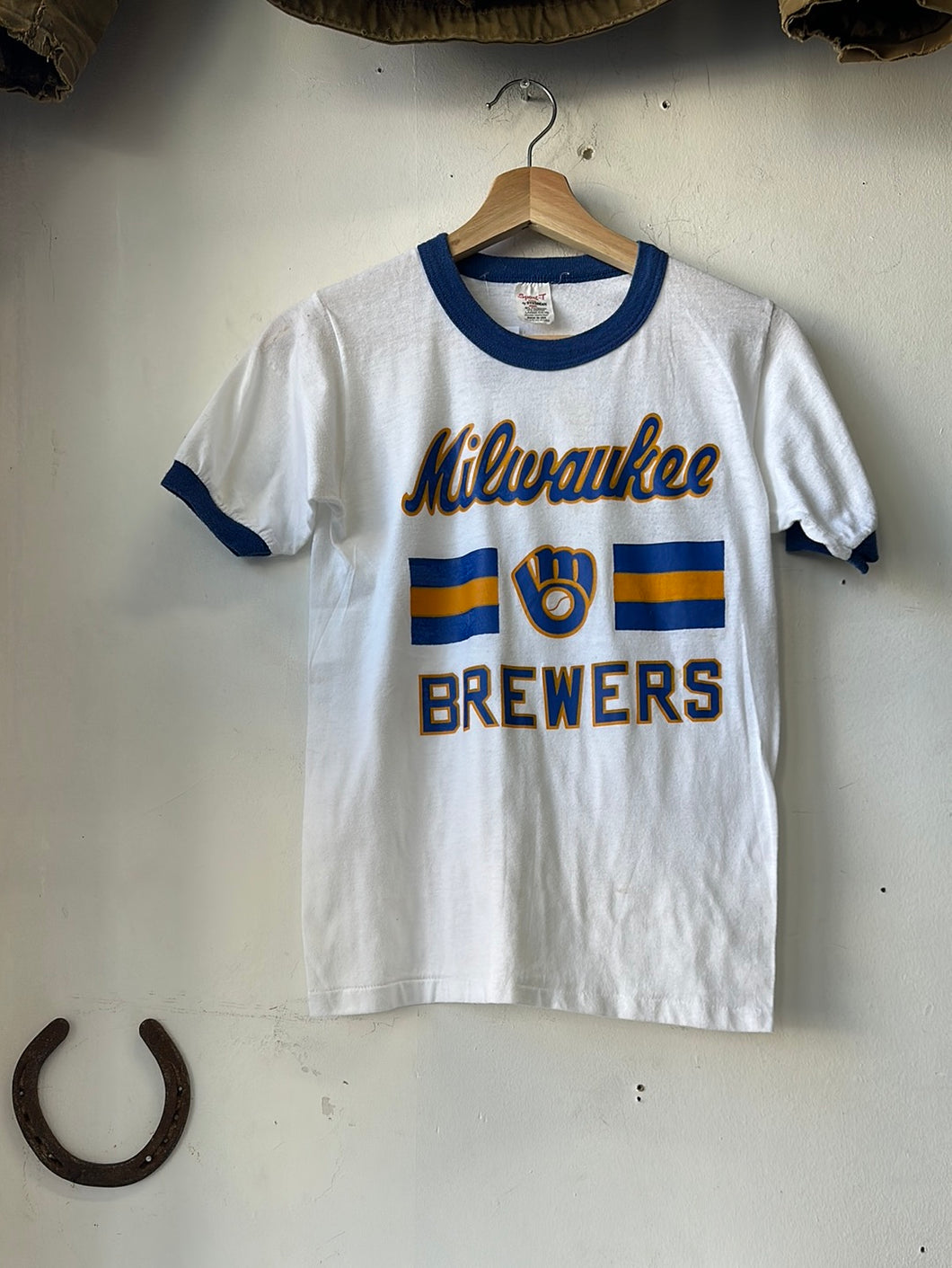 1980s Milwaukee Brewers Ringer Tee