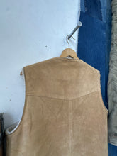 Load image into Gallery viewer, 1970s Sears Suede Shearling Vest
