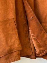 Load image into Gallery viewer, 1950s DuPont Quilon Suede Coat
