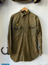 Load image into Gallery viewer, 1940s Military Uniform Wool Shirt
