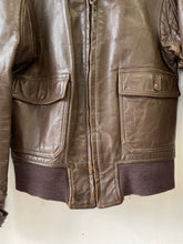 Load image into Gallery viewer, 1970s USN G-1 Leather Jacket - No Label
