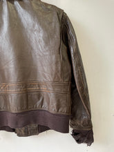 Load image into Gallery viewer, 1970s USN G-1 Leather Jacket - No Label
