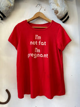 Load image into Gallery viewer, 1980s I’m Not Fat I’m Pregnant Tee
