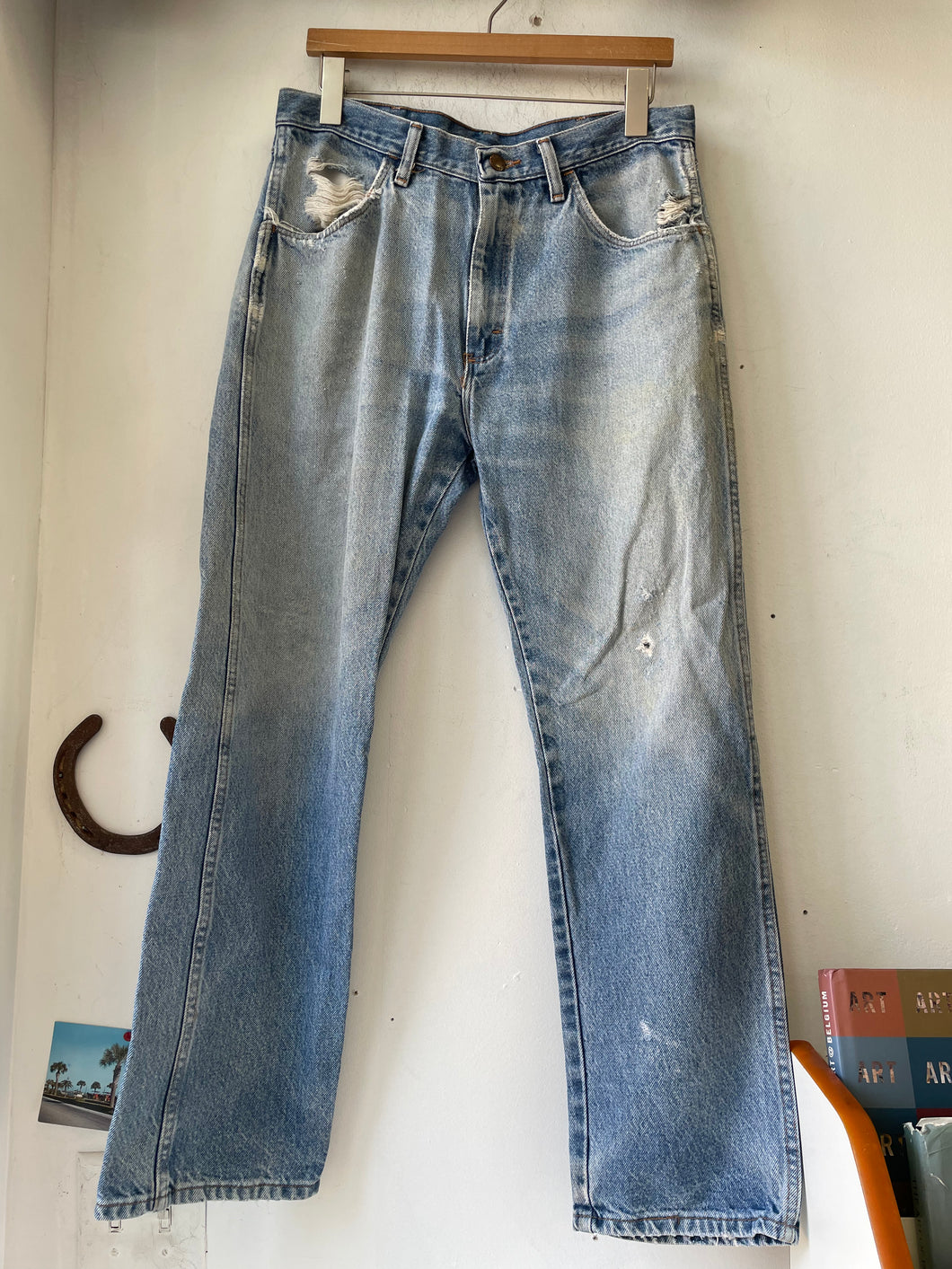 1990s Rustler Denim 33×29