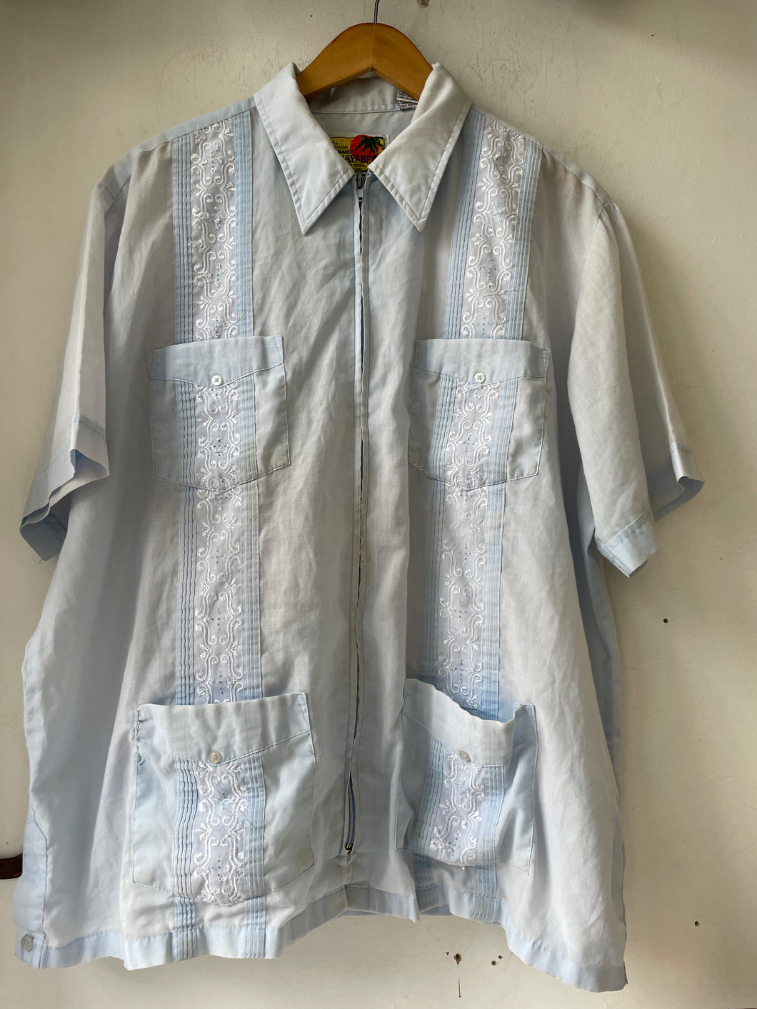 1970s Haband Guayabera Shirt