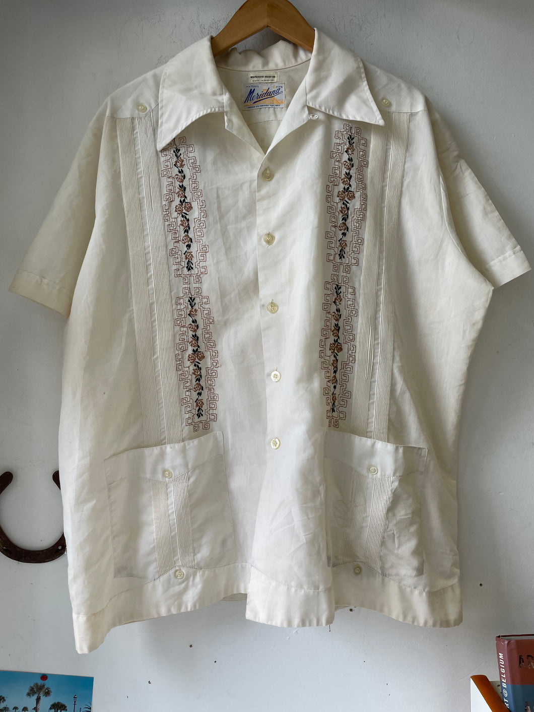 1970s Meridana Guayabera Shirt